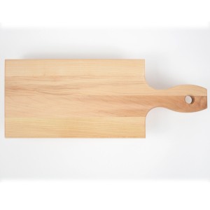 Bread Board With Handle made from Canadian hardwood maple.