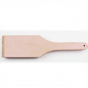 Maple Wood BBQ Grill Scraper. Made in Canada