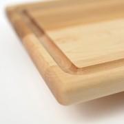Meat cutting board made in Canada from hardwood maple