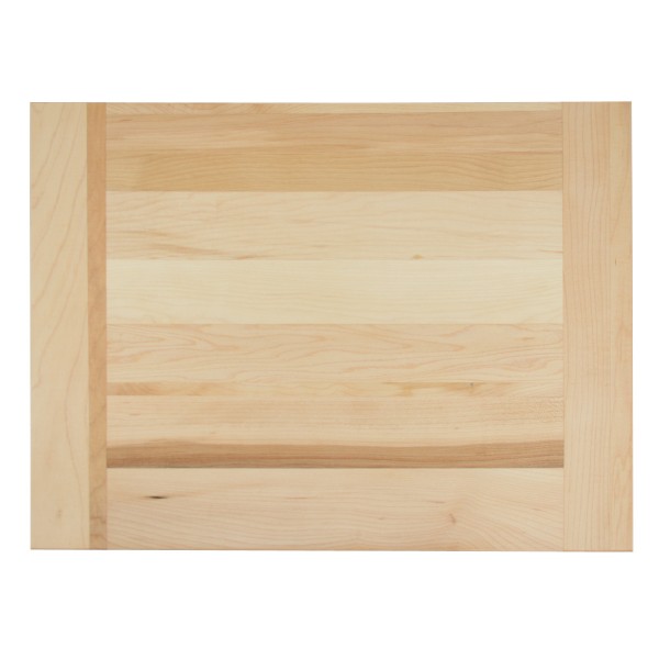 This wooden pastry board is made in Canada from hardwood maple.