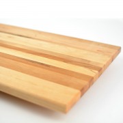 Vegetable Cutting Board with rounded edges. Made in Canada from hardwood maple.