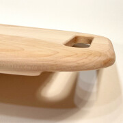 Charcuterie Serving Tray for Resin Art with handles finger grips.