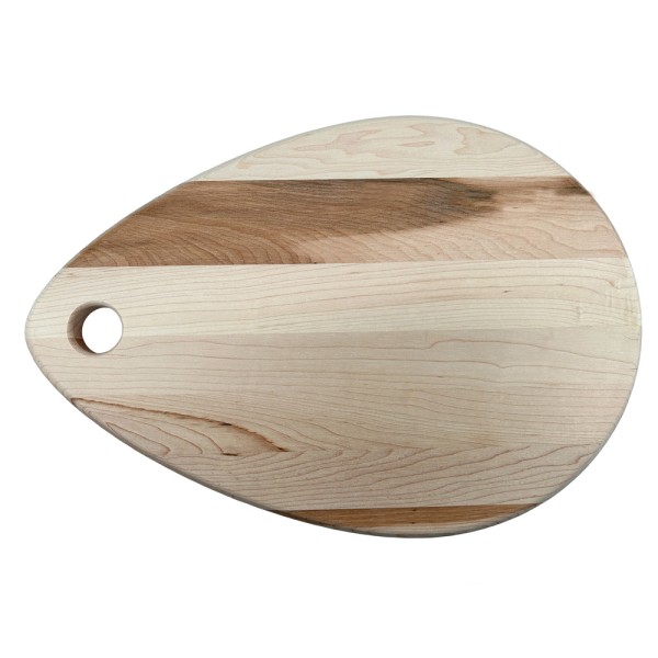 Teardrop Shaped cutting board