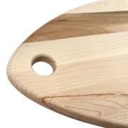 Teardrop Shaped cutting board made from Maple