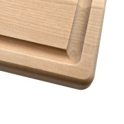 Extra Large Cutting board for Meat Made in Canada with a juice groove.