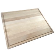 Extra Large Cutting board for Meat made from hardwood maple.