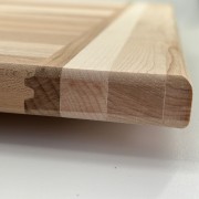 Large Pastry Board side view maple