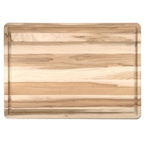 Large cutting board for meat 3/4 x 14 x 20 made from hardwood maple
