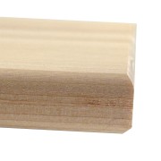 Paddle serving board edge. Nice smooth finish.